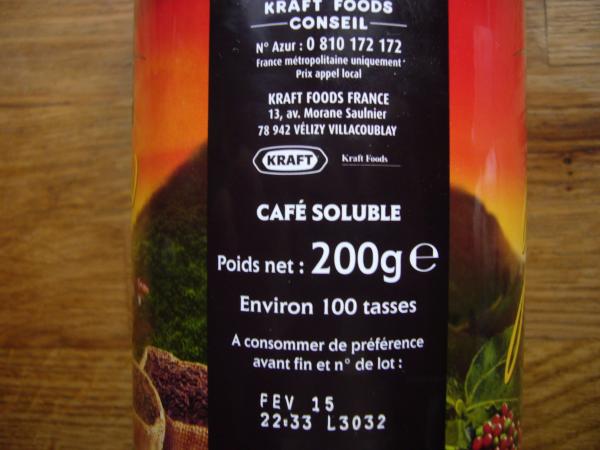 Jacques Vabre - Gringo 200g - info